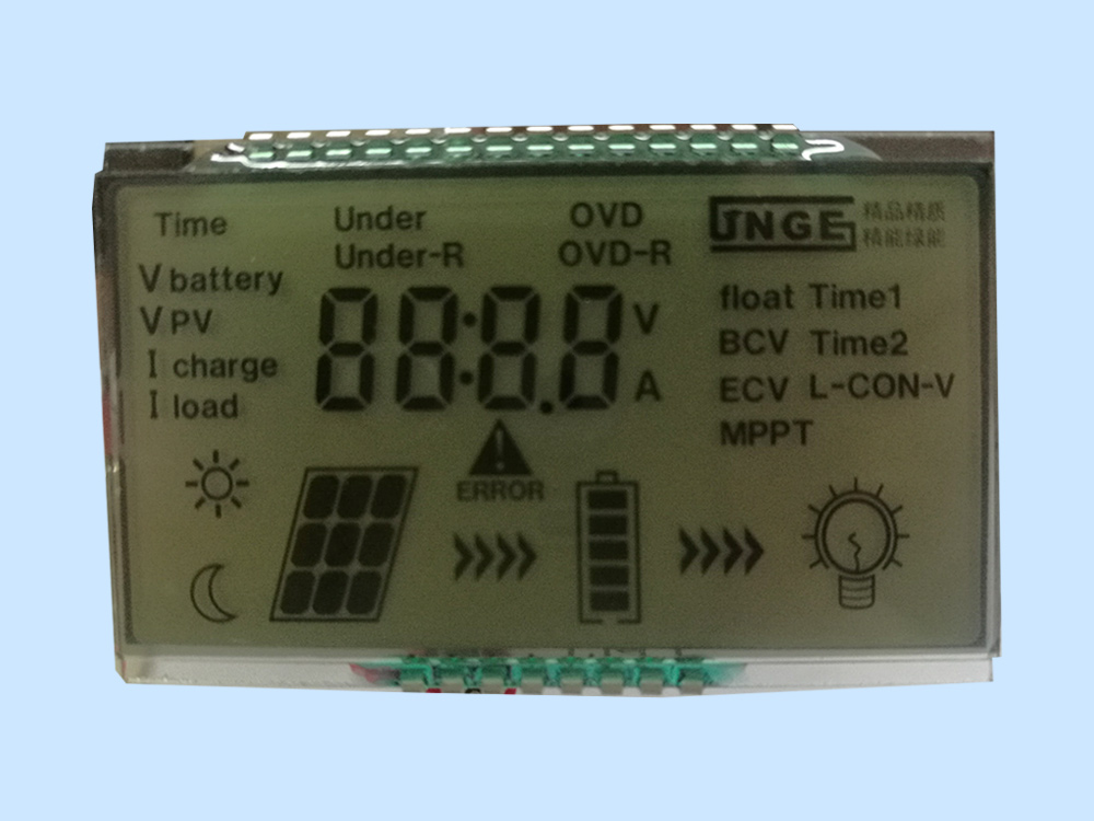 太阳能控制器液晶屏
