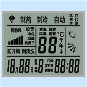 空调遥控器显示屏
